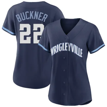 Bill Buckner Women's Chicago Cubs Replica 2021 City Connect Jersey - Navy