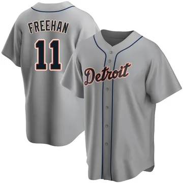 Bill Freehan Men's Detroit Tigers Replica Road Jersey - Gray