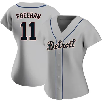 Bill Freehan Women's Detroit Tigers Authentic Road Jersey - Gray