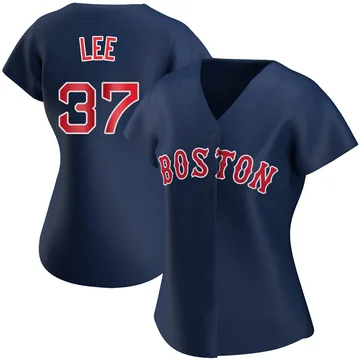 Bill Lee Women's Boston Red Sox Authentic Alternate Jersey - Navy