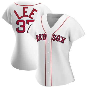 Bill Lee Women's Boston Red Sox Authentic Home Jersey - White