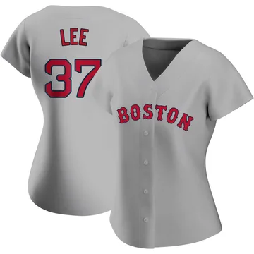 Bill Lee Women's Boston Red Sox Authentic Road Jersey - Gray