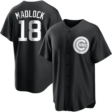 Bill Madlock Men's Chicago Cubs Replica Jersey - Black/White