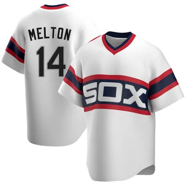 Bill Melton Men's Chicago White Sox Replica Cooperstown Collection Jersey - White