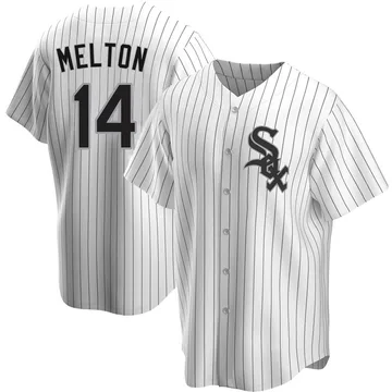 Bill Melton Men's Chicago White Sox Replica Home Jersey - White