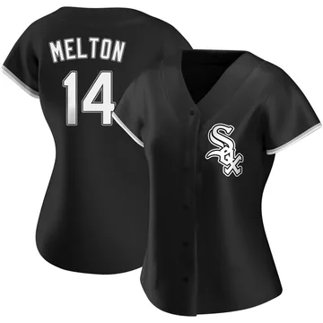 Bill Melton Women's Chicago White Sox Authentic Alternate Jersey - Black