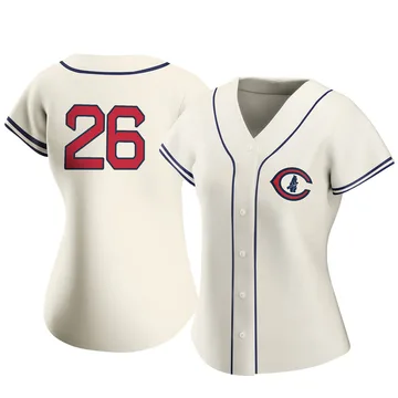 Billy Williams Women's Chicago Cubs Authentic 2022 Field Of Dreams Jersey - Cream