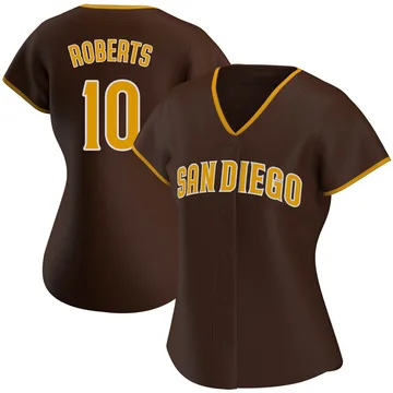 Bip Roberts Women's San Diego Padres Authentic Road Jersey - Brown