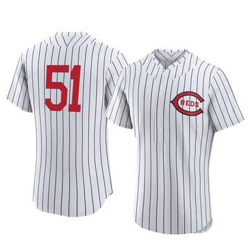 Blake Trahan Men's Cincinnati Reds Authentic 2022 Field Of Dreams Jersey - White