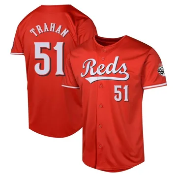 Blake Trahan Men's Cincinnati Reds Limited Alternate Jersey - Red