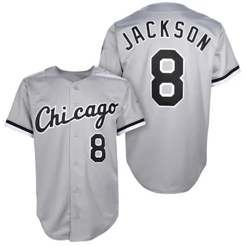 Bo Jackson Men's Chicago White Sox Authentic 1993 Throwback Jersey - Grey