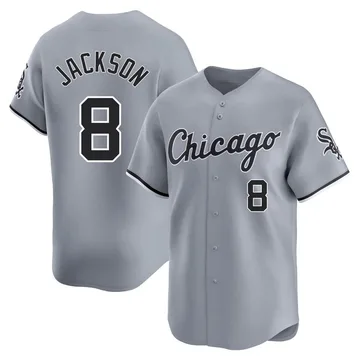 Bo Jackson Men's Chicago White Sox Limited Road Jersey - Gray