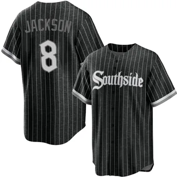 Bo Jackson Men's Chicago White Sox Replica 2021 City Connect Jersey - Black