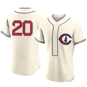 Bob Dernier Men's Chicago Cubs Authentic 2022 Field Of Dreams Jersey - Cream