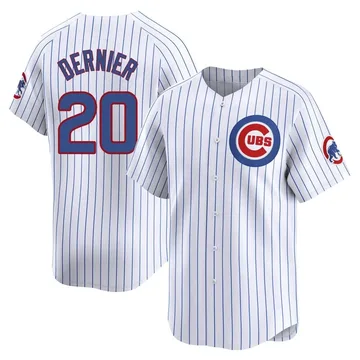 Bob Dernier Youth Chicago Cubs Limited Home Jersey - White