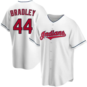 Bobby Bradley Men's Cleveland Guardians Replica Home Jersey - White