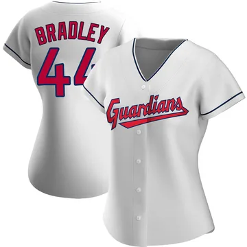 Bobby Bradley Women's Cleveland Guardians Authentic Home Jersey - White