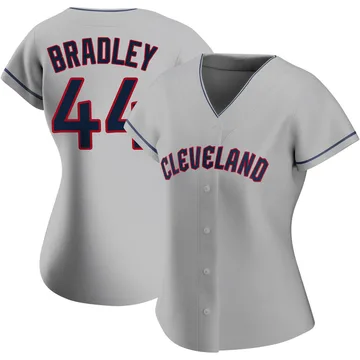 Bobby Bradley Women's Cleveland Guardians Authentic Road Jersey - Gray