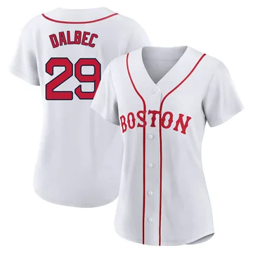 Bobby Dalbec Women's Boston Red Sox Authentic 2021 Patriots' Day Jersey - White