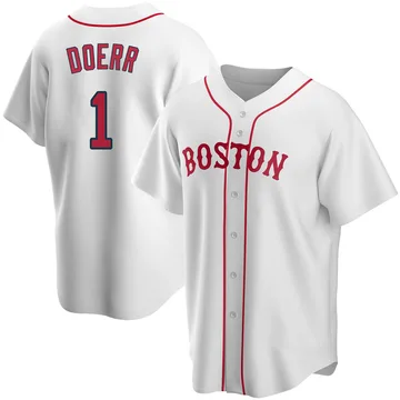 Bobby Doerr Men's Boston Red Sox Replica Alternate Jersey - White