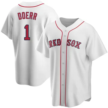 Bobby Doerr Men's Boston Red Sox Replica Home Jersey - White