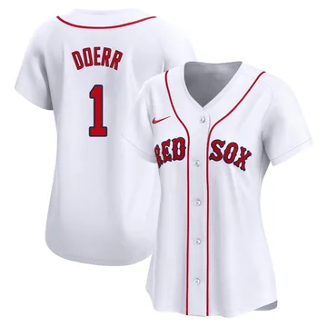 Bobby Doerr Women's Boston Red Sox Limited Home Jersey - White