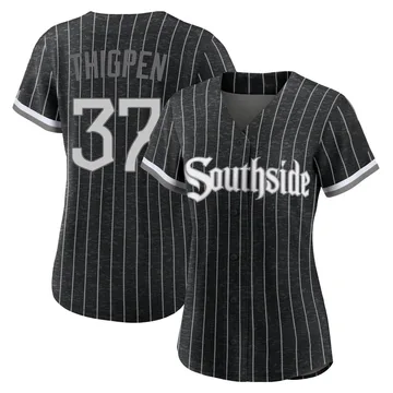 Bobby Thigpen Women's Chicago White Sox Authentic 2021 City Connect Jersey - Black