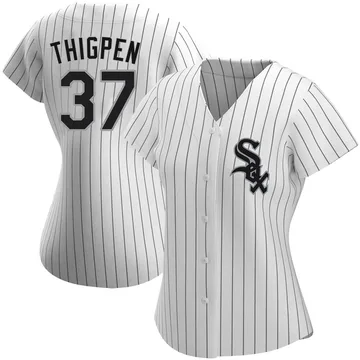 Bobby Thigpen Women's Chicago White Sox Authentic Home Jersey - White