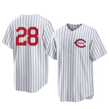 Bobby Tolan Men's Cincinnati Reds Replica 2022 Field Of Dreams Jersey - White