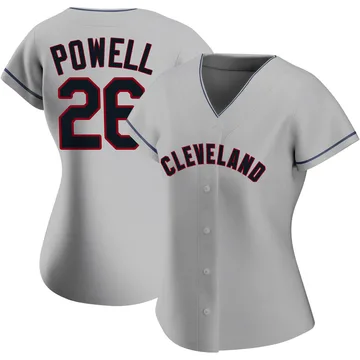 Boog Powell Women's Cleveland Guardians Authentic Road Jersey - Gray