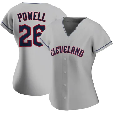 Boog Powell Women's Cleveland Guardians Authentic Road Jersey - Gray