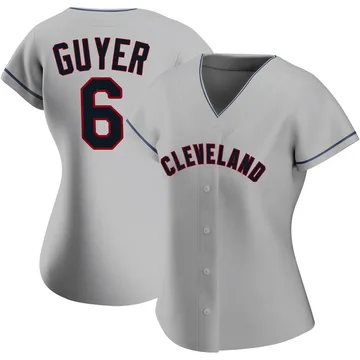 Brandon Guyer Women's Cleveland Guardians Authentic Road Jersey - Gray