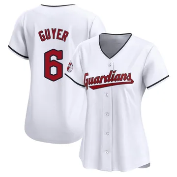 Brandon Guyer Women's Cleveland Guardians Limited Home Jersey - White