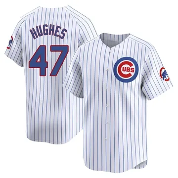 Brandon Hughes Men's Chicago Cubs Limited Home Jersey - White