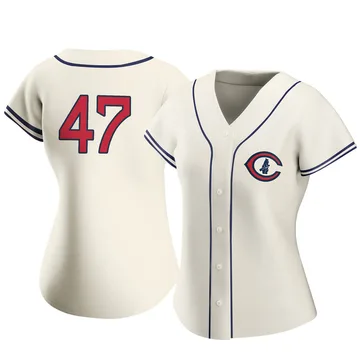 Brandon Hughes Women's Chicago Cubs Authentic 2022 Field Of Dreams Jersey - Cream