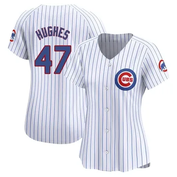 Brandon Hughes Women's Chicago Cubs Limited Home Jersey - White