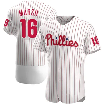 Brandon Marsh Men's Philadelphia Phillies Authentic Home Jersey - White