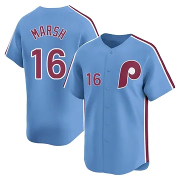 Brandon Marsh Men's Philadelphia Phillies Limited Alternate Jersey - Light Blue