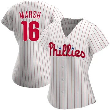 Brandon Marsh Women's Philadelphia Phillies Authentic Home Jersey - White