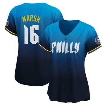 Brandon Marsh Women's Philadelphia Phillies Limited 2024 City Connect Jersey - Blue