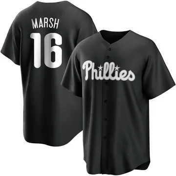 Brandon Marsh Youth Philadelphia Phillies Replica Jersey - Black/White