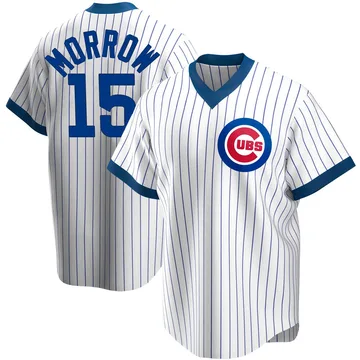 Brandon Morrow Men's Chicago Cubs Replica Home Cooperstown Collection Jersey - White