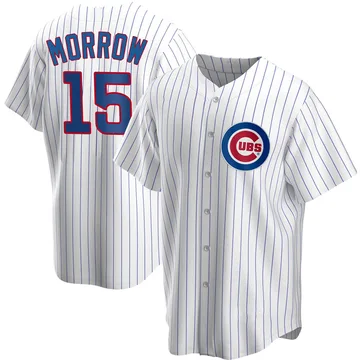 Brandon Morrow Men's Chicago Cubs Replica Home Jersey - White