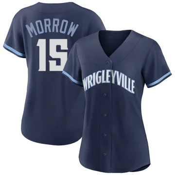 Brandon Morrow Women's Chicago Cubs Authentic 2021 City Connect Jersey - Navy