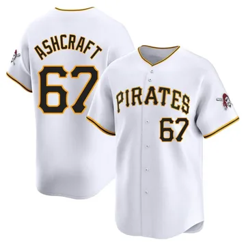 Braxton Ashcraft Men's Pittsburgh Pirates Limited Home Jersey - White