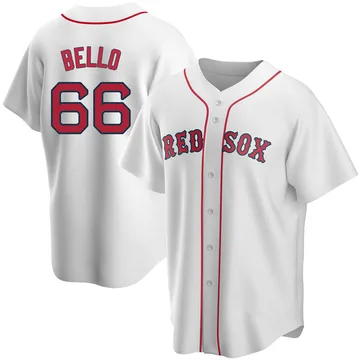 Brayan Bello Men's Boston Red Sox Replica Home Jersey - White