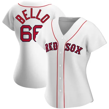 Brayan Bello Women's Boston Red Sox Authentic Home Jersey - White