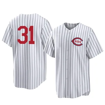 Brent Suter Men's Cincinnati Reds Replica 2022 Field Of Dreams Jersey - White