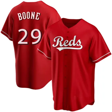 Bret Boone Youth Cincinnati Reds Replica Alternate Jersey - Red