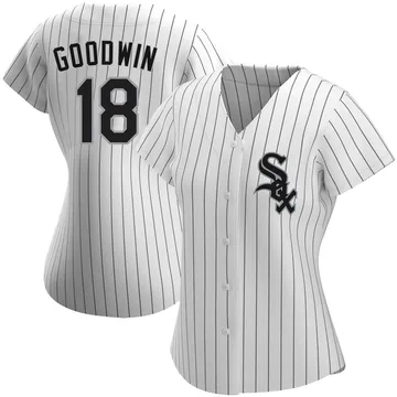 Brian Goodwin Women's Chicago White Sox Authentic Home Jersey - White